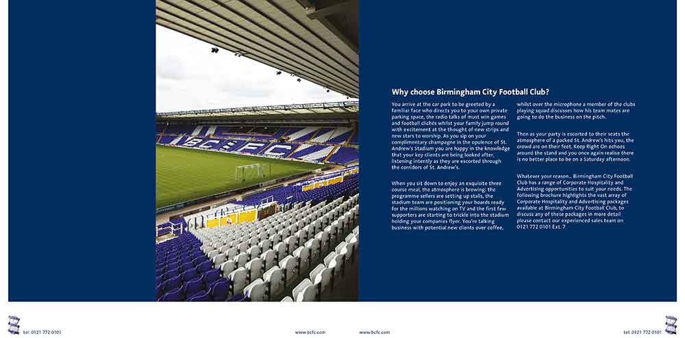 Birmingham City Football Club case study by Michael Saunders